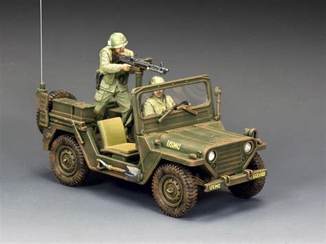 M151 'Mutt' (USMC)--jeep with two crew - VN141 - Metal Toy Soldiers ...