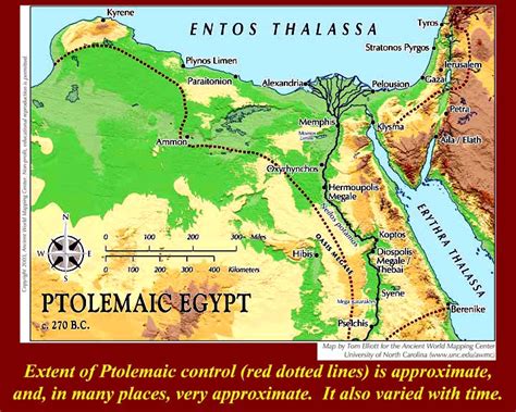 Ptolemaic Kingdom Map