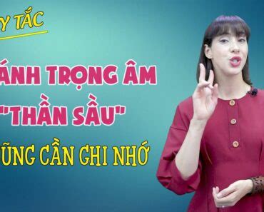 Giao Tiếp Tiếng Anh Cơ Bản - QUY TẮC ĐÁNH TRỌNG ÂM CĂN BẢN [Tiếng Anh Giao Tiếp Langmaster] 07 ...