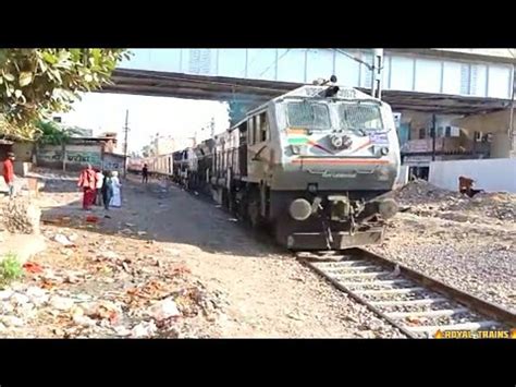 12456 Delhi Sarai rohilla SF express crossing | chokhunti flyover ...