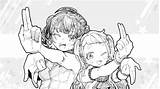 「もうわたしの虜になっちゃいな すずなあーと 描いてみまちた 」カタツ中毒の漫画 sketch template