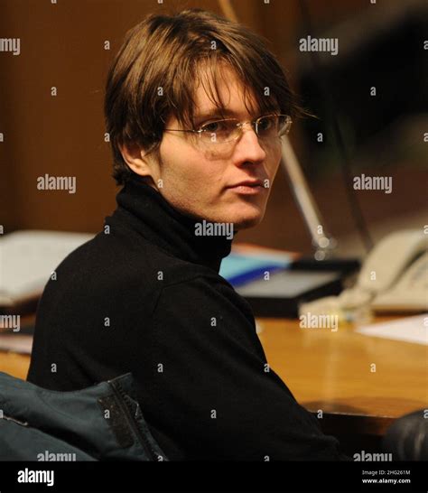 Accused Raffaele Sollecito pictured during the fourth hearing in the ...