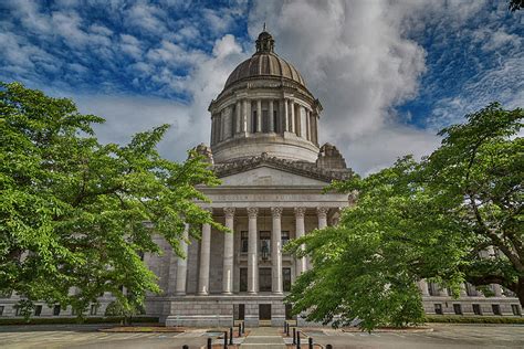 Washington State Capitol Photograph by Stephen Stookey - Fine Art America