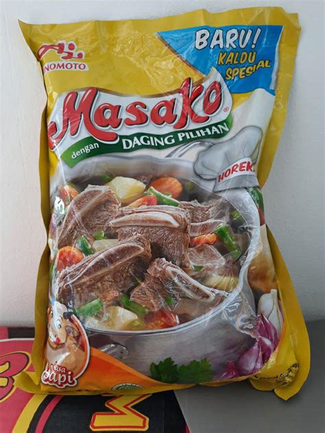 Masako Penyedap Rasa Sapi (Beef Flavoring), 1 kg - 35.2 Oz ( Pack of 2)