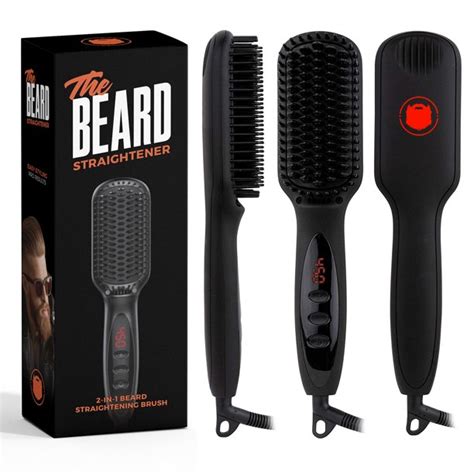 Wild Willies The Beard Straightener, 2-in-1 Beard Straightening Brush for Easy Styling - Walmart ...