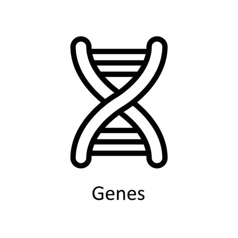 Genes Vector outline Icons. Simple stock illustration stock 21828405 ...