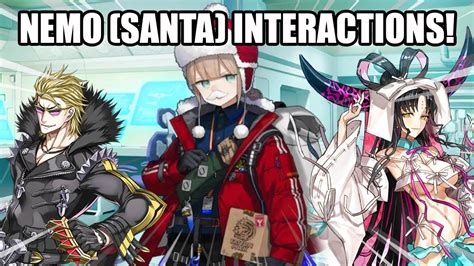 NEMO SANTA AND HIS CREW IS TOO WHOLESOME FOR CHALDEA! 😭 - YouTube