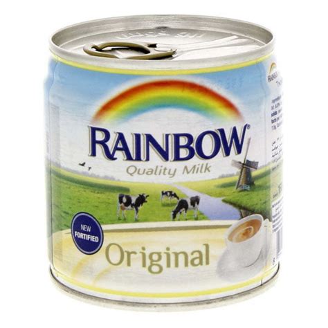 Rainbow Milk Evaporated Tea Milk Original 170g | QualityGrocers.com