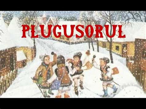 Plugusorul - interpretare si text. Uratura de anul nou - YouTube