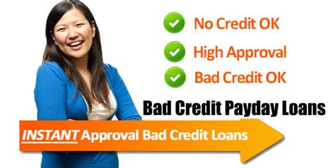 Bad Credit Payday Loans - Borrow from £50 to £5000