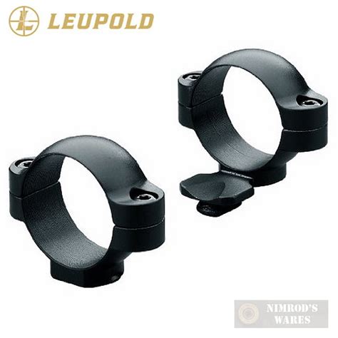 Leupold Standard LOW 1" Scope RINGS Matte Black 49910 - NimrodsWares.com