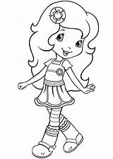 Free & Easy To Print Strawberry Shortcake Coloring Pages  Tulamama sketch template