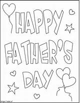 Happy Fathers Day coloring Page sketch template