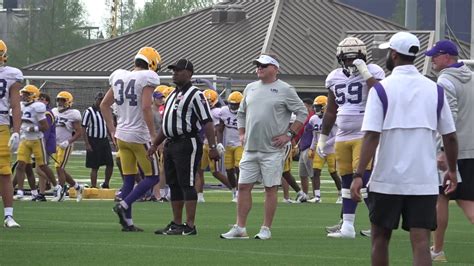 VIDEO: LSU spring football highlights, April 1, pt. 1 | TigerBait.com