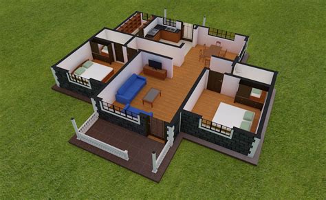 Floor Plan Two Bedroom House Plans In Kenya | Viewfloor.co