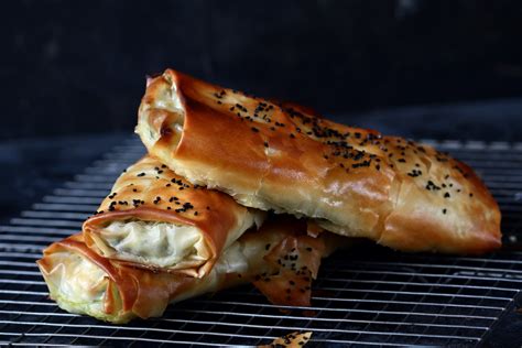 Spinach and Feta Cheese Burek Pastry - Neta Cooks