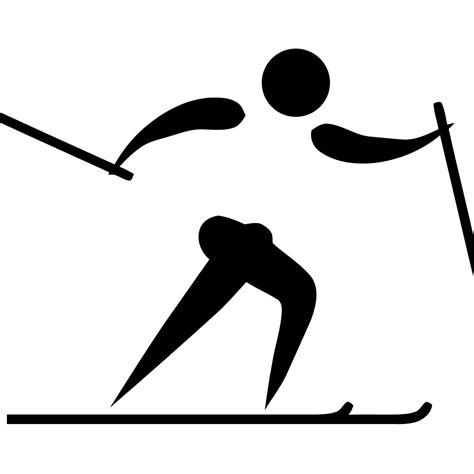 Skiing clipart cross country skiing, Skiing cross country skiing Transparent FREE for download ...