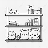 Shelf Drawing Bookshelf Bookcase Doodle Clipartmag Step School Sketch  sketch template