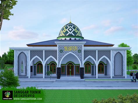 Download Desain Masjid Minimalis Modern Dwg Converter - IMAGESEE