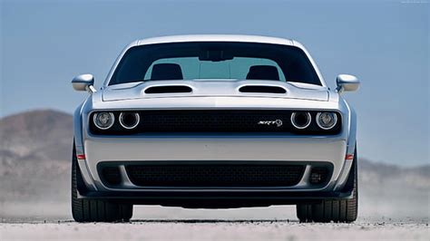 1366x768px | free download | HD wallpaper: Dodge, Dodge Challenger SRT, Blue Car, Desert, Dodge ...