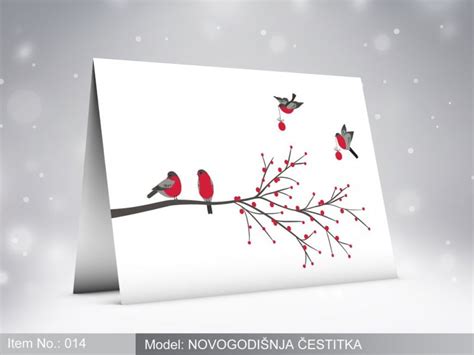 Novogodisnja cestitka | Stamparija PRINT SHOP KOLIBRI