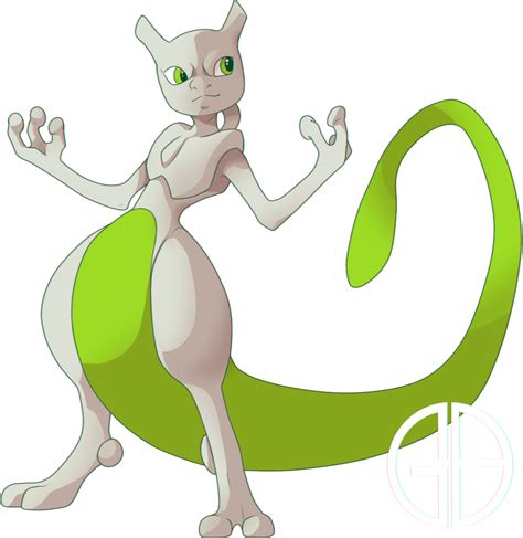 Shiny Mewtwo by TheGlitchyDemon on DeviantArt