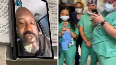 Shaquille O'Neal FaceTimes ICU Doctors, Nurses, 'Keep Up The Good Work'