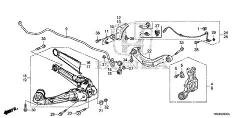 Rear Lower Arm for 2013 Honda Civic | Honda Parts Online