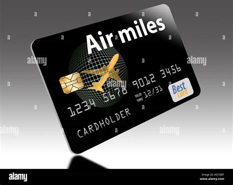 Air miles and rewards credit card Stock Photo - Alamy