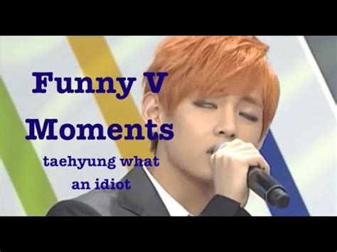 Funny Moments | BTS V (Bangtan Bomb, Weekly Idol, Interviews, Rookie ...