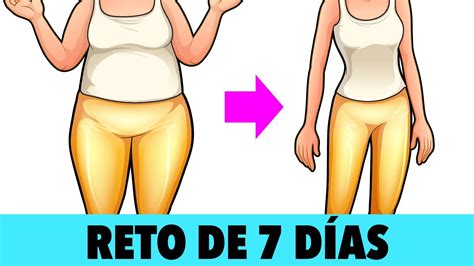 Reto De 7 Días Para Quemar Grasa En Todo El Cuerpo: Entrenamiento En Casa - YouTube