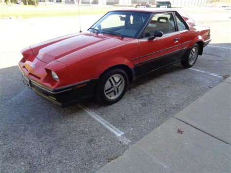 1985 Ford EXP Turbo Red 5-Speed CRAZY RARE SURVIVOR CAR for sale