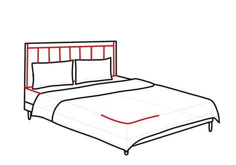 How to Draw a Bed | Design School