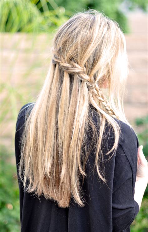 The Savvy Girl's Guide: Summer Hair - Waterfall Braid