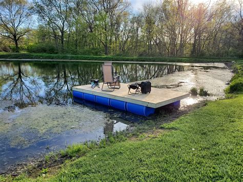 How to build a small pond dock - Builders Villa