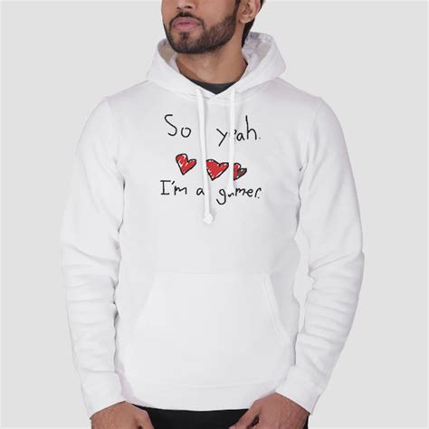 Slimecicle Merch so Yeah I_m a Gamer Hoodie Cheap