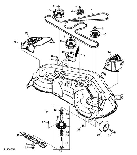 John deere 54 inch mower deck parts diagram - cowboyvsa