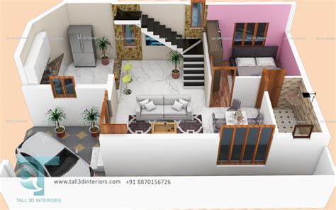 3D Floor Plan Chennai | Our works | Tall 3D Interiors