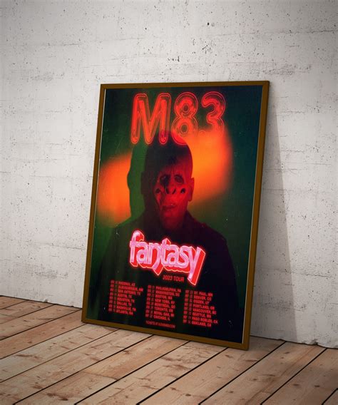 M83 Fantasy 2023 Tour Poster - Etsy