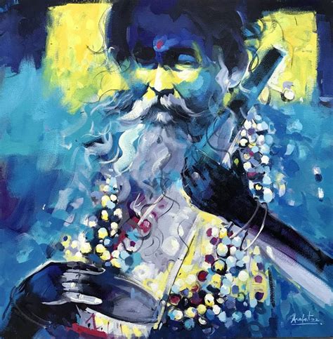 Baul Painting by Arafat Hosen | Saatchi Art