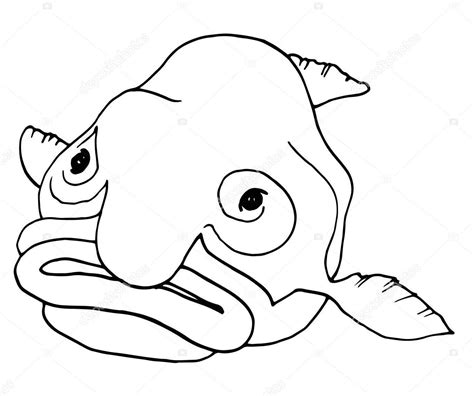 Blobfish Coloring Pages Printable for Free Download