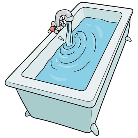 Bathtub Illustration