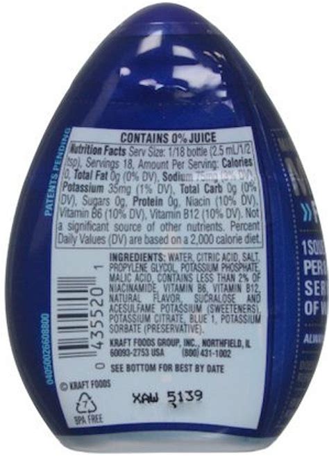 Amazon.com : Mio Electrolytes Berry Blast B Vitamins Liquid Water Enhancer 1.62 fl oz (4 ...