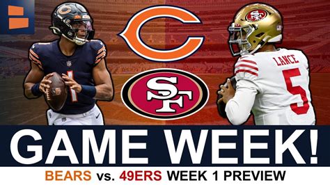 Bears vs. 49ers Preview: Injury Report, Keys To Victory, Justin Fields vs. Trey Lance | NFL Week ...