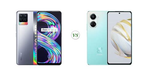 realme 8 vs Huawei nova 10 SE: Side by Side Specs Comparison