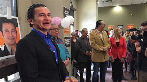 NDP candidate Wab Kinew launches campaign in Winnipeg | CBC News