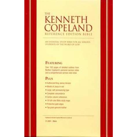 KJV Kenneth Copeland Reference Edition Bible - The KJV Store