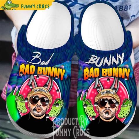 Bad Bunny Crocs By Funny Crocs - Discover Comfort And Style Clog Shoes ...