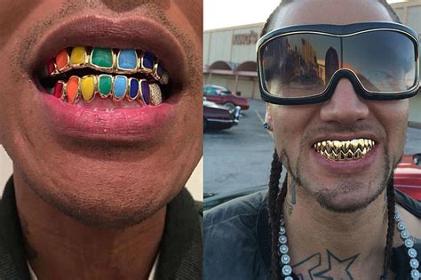 Rappers Wearing Crazy Grills - XXL