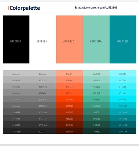 250+ Latest Color Schemes with Persian Green Color tone combinations | 2023 | iColorpalette